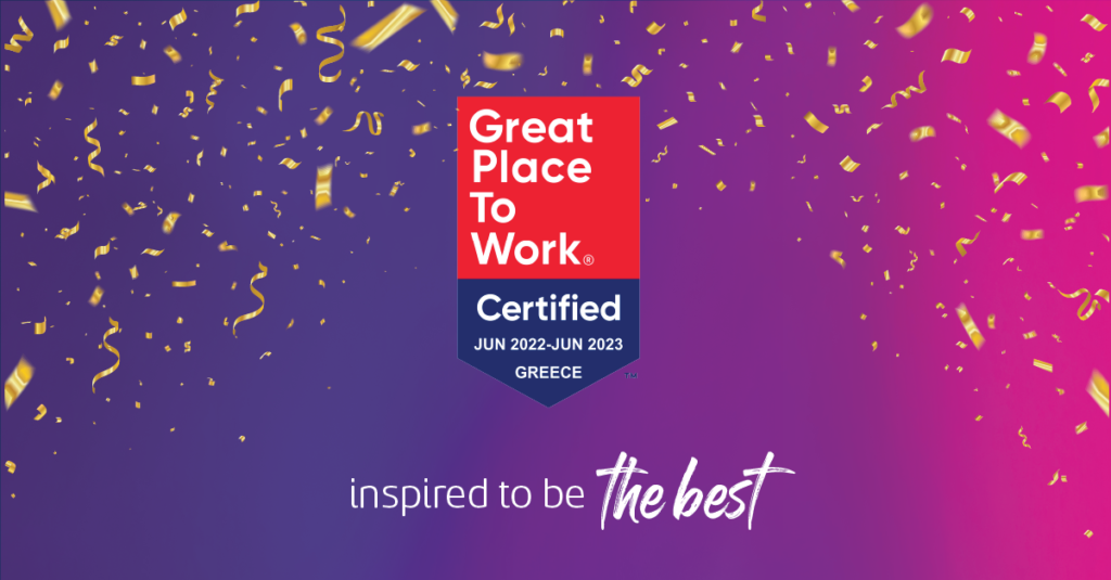 Great place to work certification TPGreece