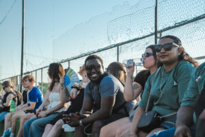 TP Team watching the final match of TP Football Festival 2025 in Greece